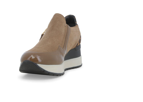 Melluso Donna Scarpe basse Vernice R25545W-243991 Beige